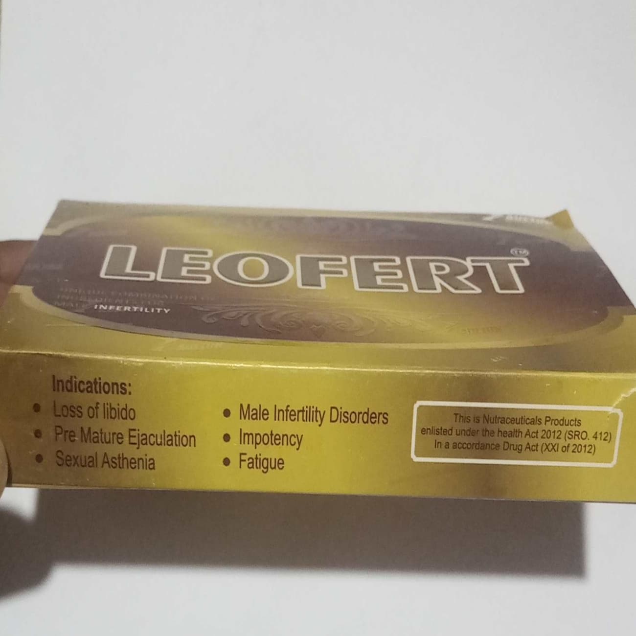CAP LEOFERT TRIBULUS TERRESTRIS 500 +PANAX GINSENG 100+ L-ARGININE 120MG +GINKOBILOBA 100MG YOHIMBINE TRITURATED 20 MG + ZINC 15 MG CAPSULE