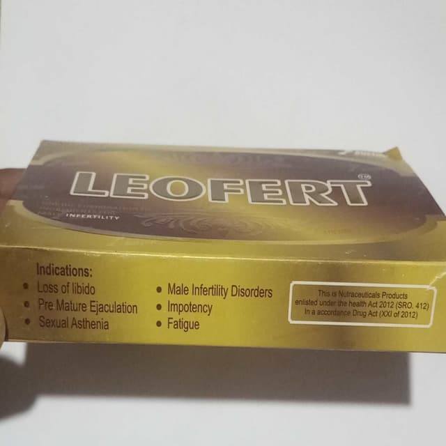 CAP LEOFERT TRIBULUS TERRESTRIS 500 +PANAX GINSENG 100+ L-ARGININE 120MG +GINKOBILOBA 100MG YOHIMBINE TRITURATED 20 MG + ZINC 15 MG CAPSULE
