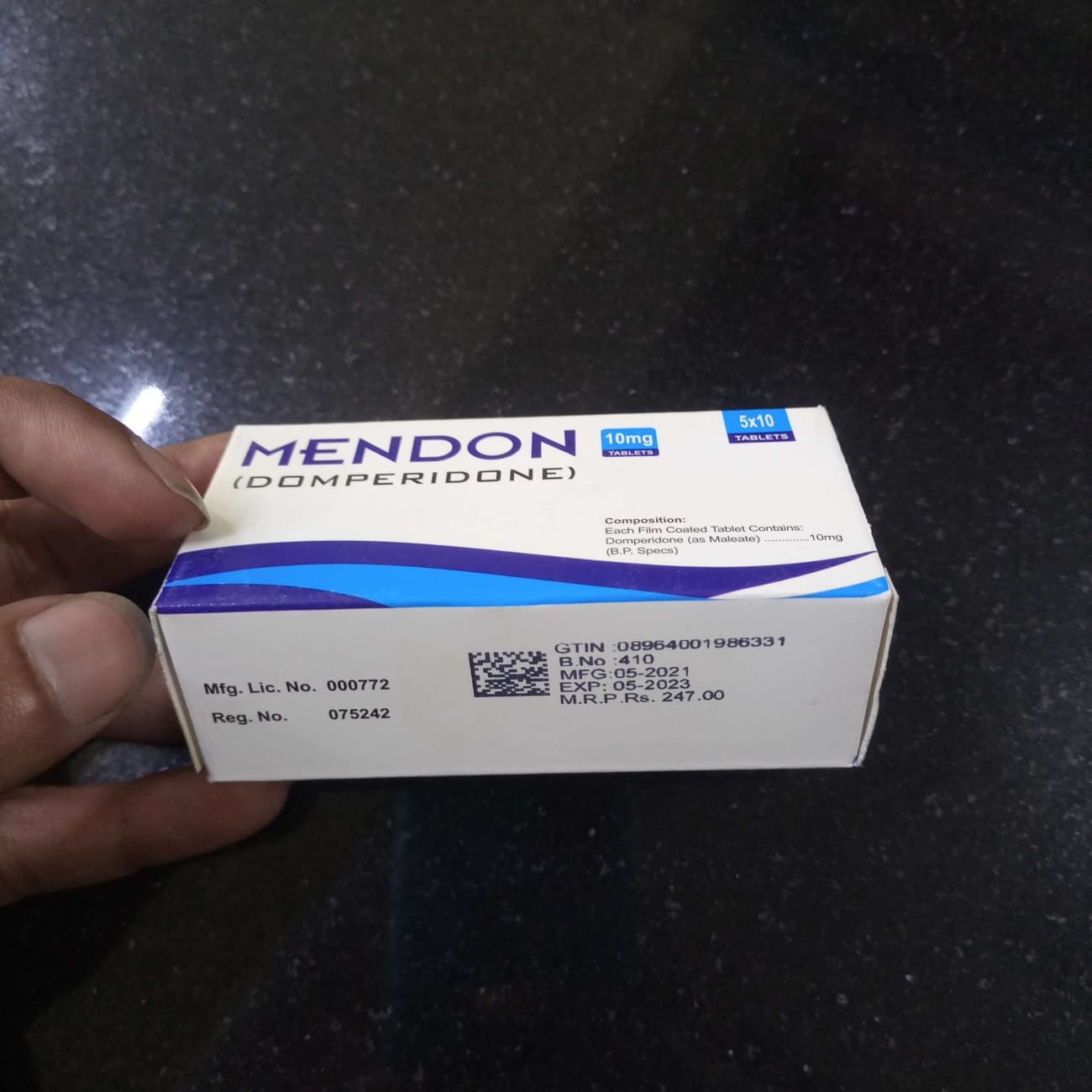 TAB MENDON  DOMPARIDOM  ONE TABLET
