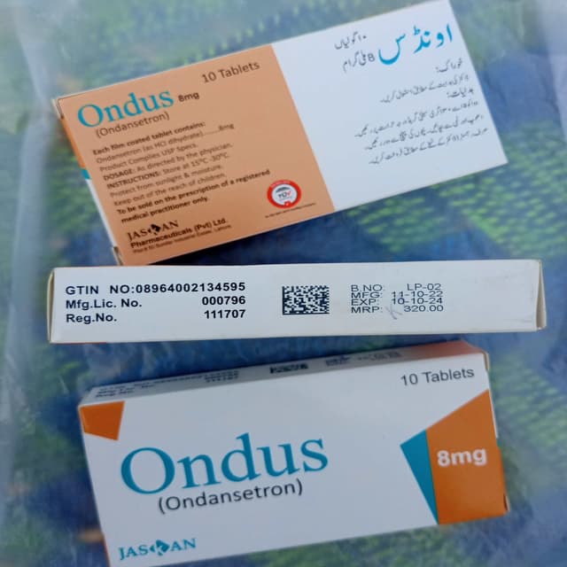 TAB ONDUS 8MG