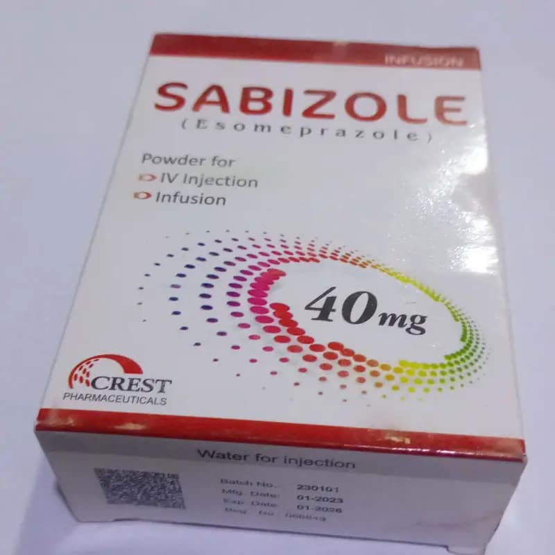 INJ  SABIZOLE.      ESOMEPRAZOLE 40MG