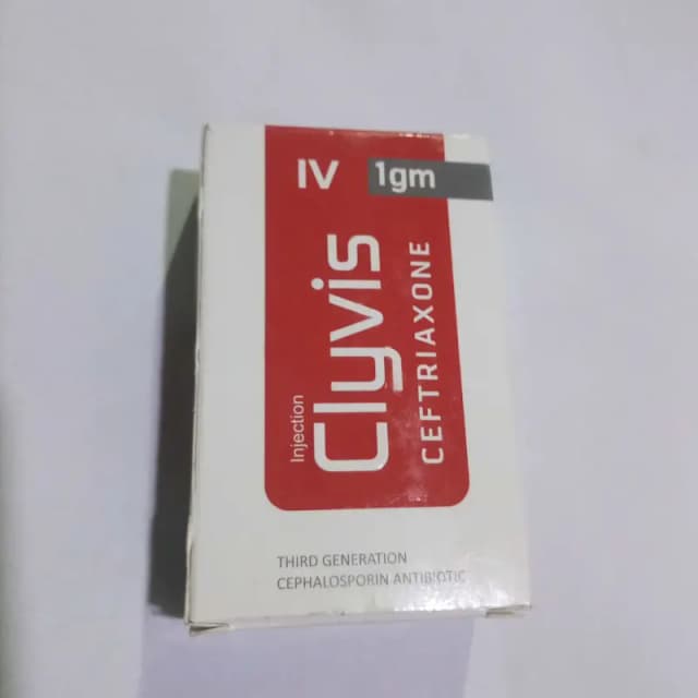 INJ   CLYVIS      1G.   (  CEFTRIAXONE     1 G.  )