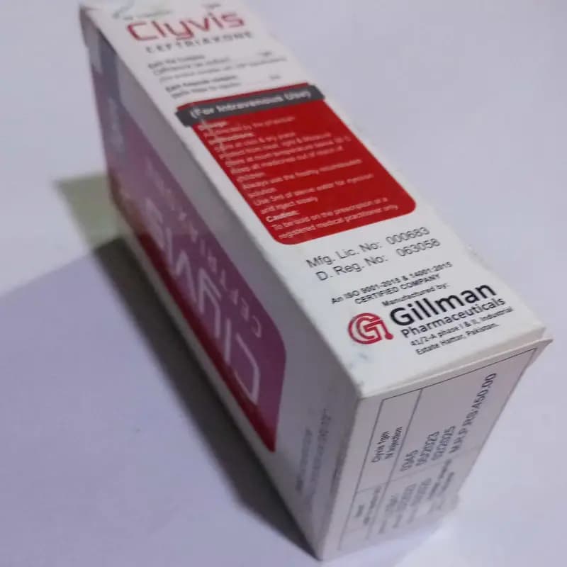 INJ   CLYVIS      1G.   (  CEFTRIAXONE     1 G.  )