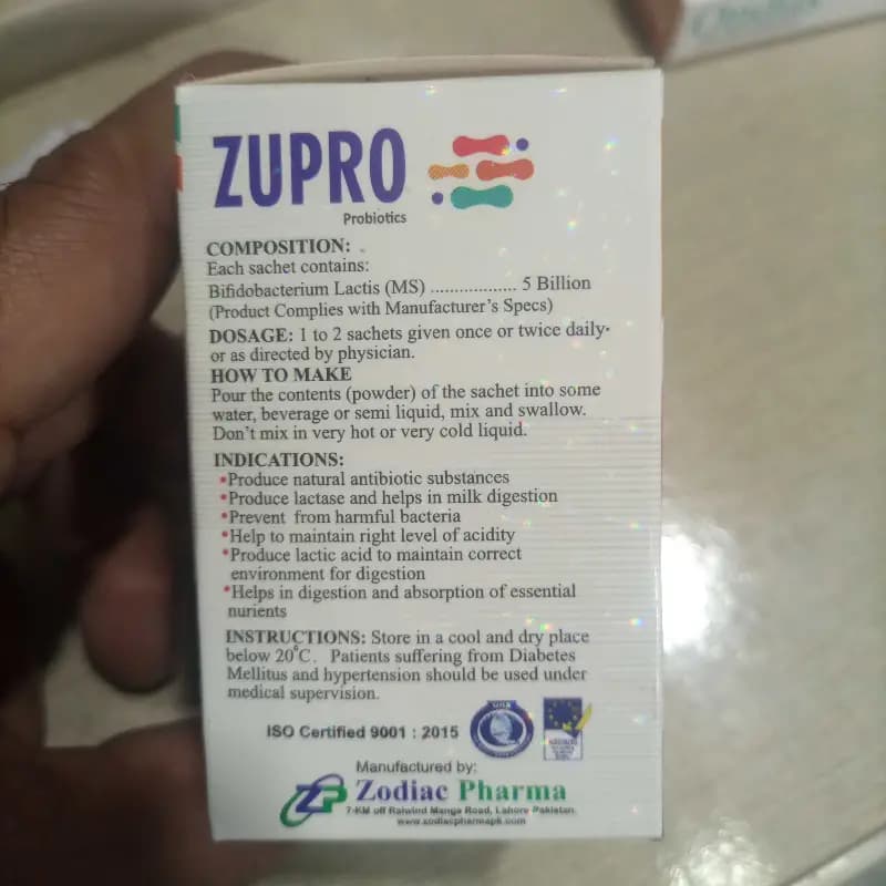 SATCHE  ZUPRO       (  PROBIOTIC )