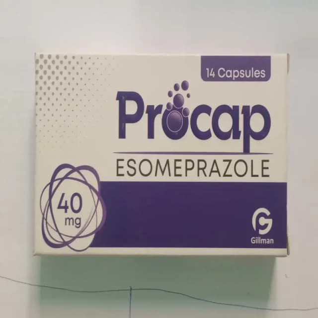 CAP PROCAP 40MG (ESOMEPRAZOLE) ONE CAPSULE