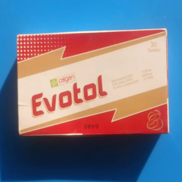TAB EVOTOL   MYO INOSITOL 1100MG.   FOLIC ACID 400MCG.   D-CHIRO.   27.6 MG